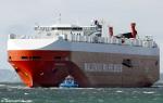 ID 4657 TARAGO (2000/67140grt/IMO 9191321) a Series 4 vehicle carrier, arriving in Auckland, NZ from Papeete, Tahiti.